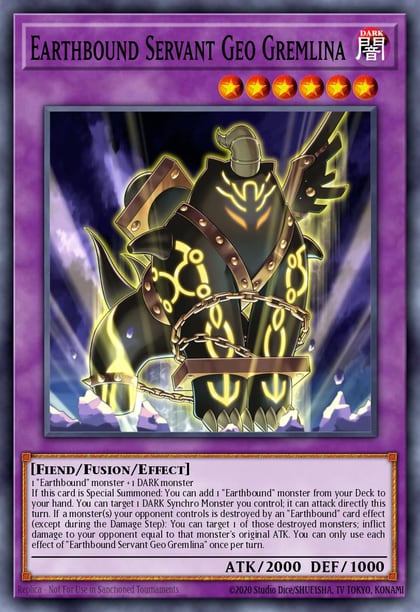 Earthbound Servant Geo Gremlina, 25th Anniversary Tin: Dueling Mirrors MP24-EN238