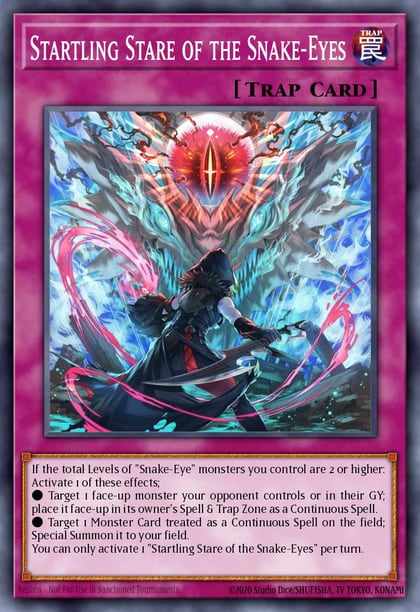 Startling Stare of the Snake-Eyes, 25th Anniversary Tin: Dueling Mirrors MP24-EN243