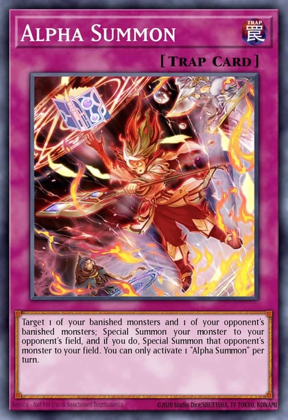 Alpha Summon, 25th Anniversary Tin: Dueling Mirrors MP24-EN256
