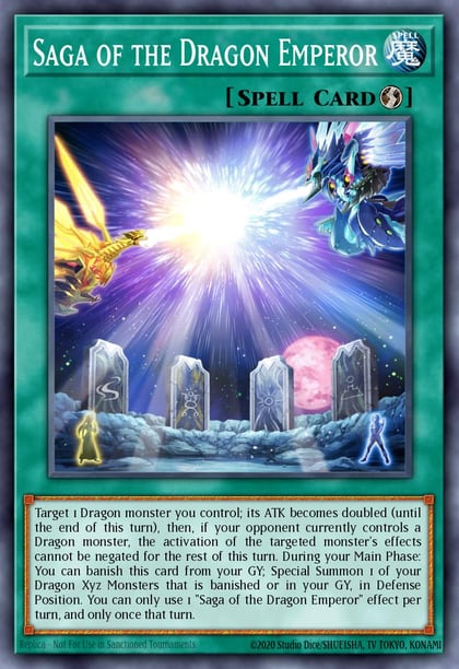 Saga of the Dragon Emperor, 25th Anniversary Tin: Dueling Mirrors MP24-EN264