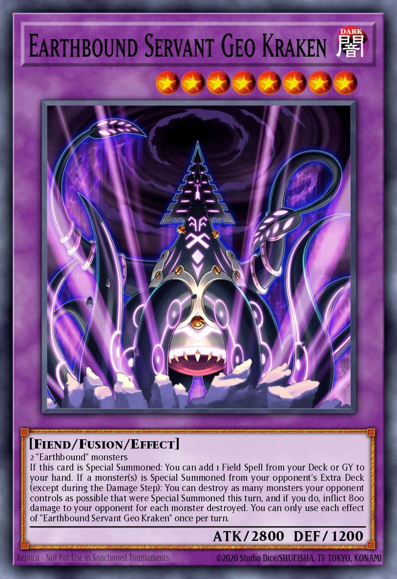 Earthbound Servant Geo Kraken, 25th Anniversary Tin: Dueling Mirrors MP24-EN276