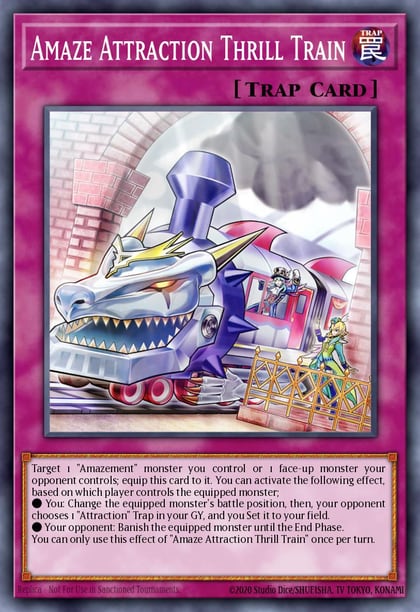 Amaze Attraction Thrill Train, 25th Anniversary Tin: Dueling Mirrors MP24-EN305