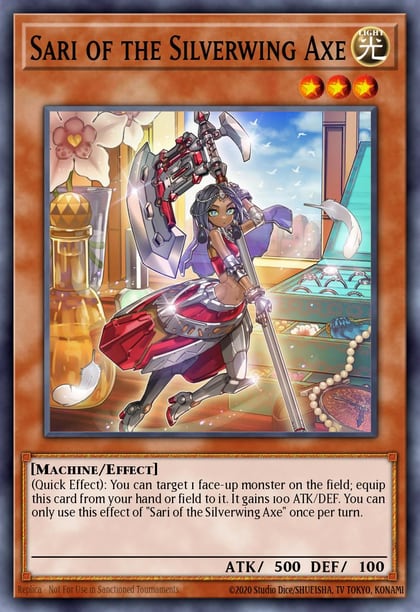 Sari of the Silverwing Axe, 25th Anniversary Tin: Dueling Mirrors MP24-EN315