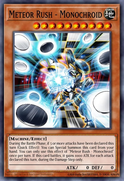 Meteor Rush - Monochroid, 25th Anniversary Tin: Dueling Mirrors MP24-EN317