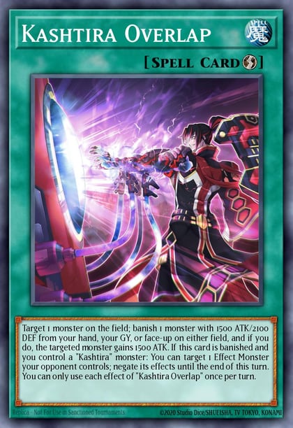 Kashtira Overlap, 25th Anniversary Tin: Dueling Mirrors MP24-EN323