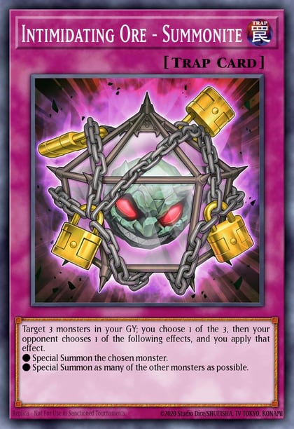 Intimidating Ore - Summonite, 25th Anniversary Tin: Dueling Mirrors MP24-EN334