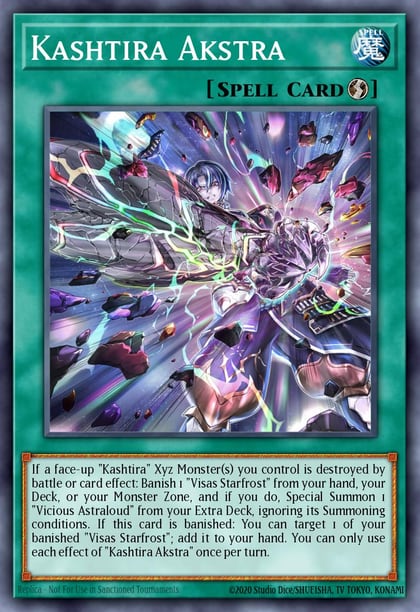 Kashtira Akstra, 25th Anniversary Tin: Dueling Mirrors MP24-EN347