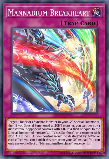 Mannadium Breakheart, 25th Anniversary Tin: Dueling Mirrors MP24-EN352