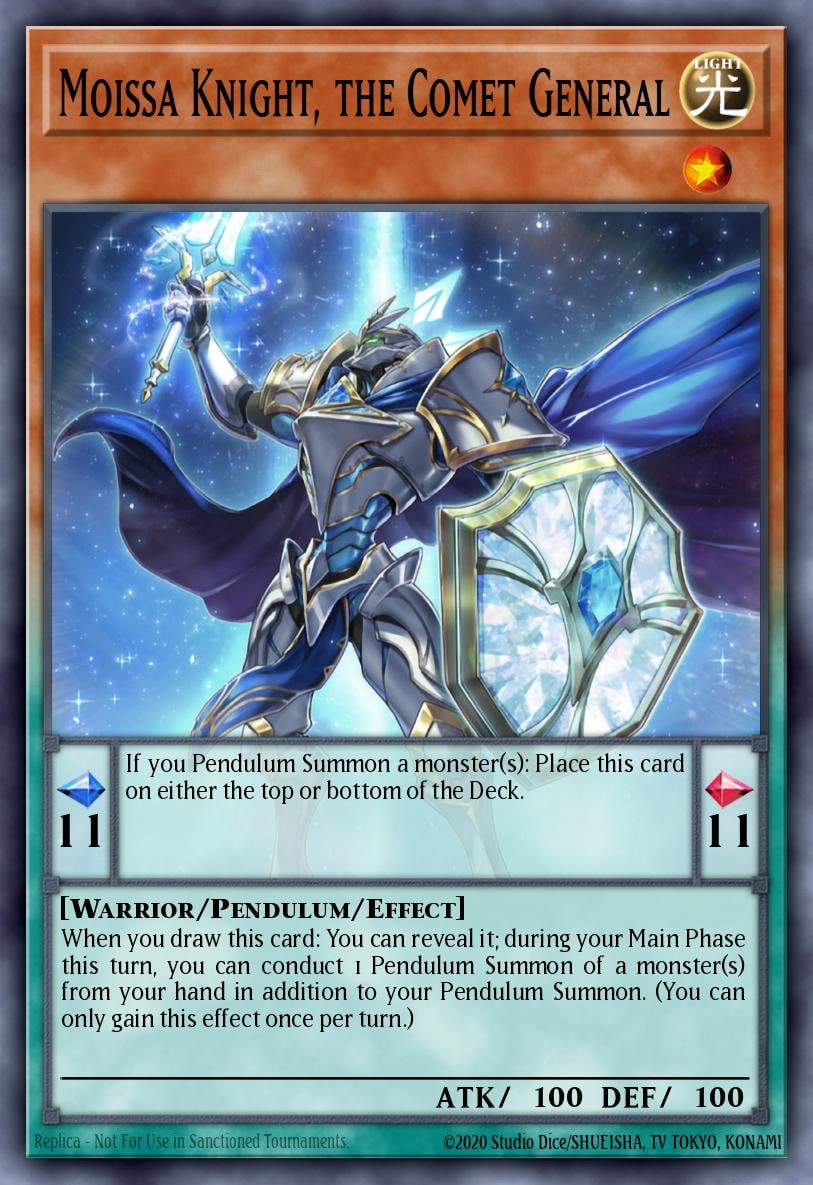 Moissa Knight, the Comet General, 25th Anniversary Tin: Dueling Mirrors MP24-EN356