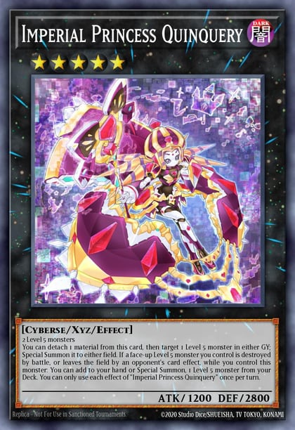 Imperial Princess Quinquery, 25th Anniversary Tin: Dueling Mirrors MP24-EN357