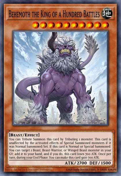 Behemoth the King of a Hundred Battles, 25th Anniversary Tin: Dueling Mirrors MP24-EN364