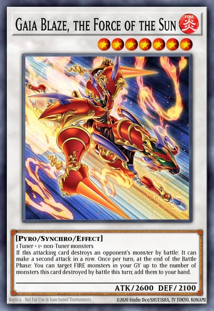 Gaia Blaze, the Force of the Sun, 25th Anniversary Tin: Dueling Mirrors MP24-EN369