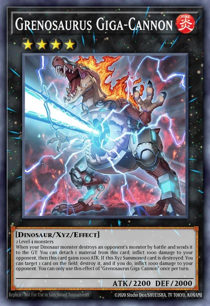 Grenosaurus Giga-Cannon, 25th Anniversary Tin: Dueling Mirrors MP24-EN370