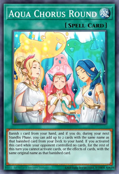 Aqua Chorus Round, 25th Anniversary Tin: Dueling Mirrors MP24-EN378