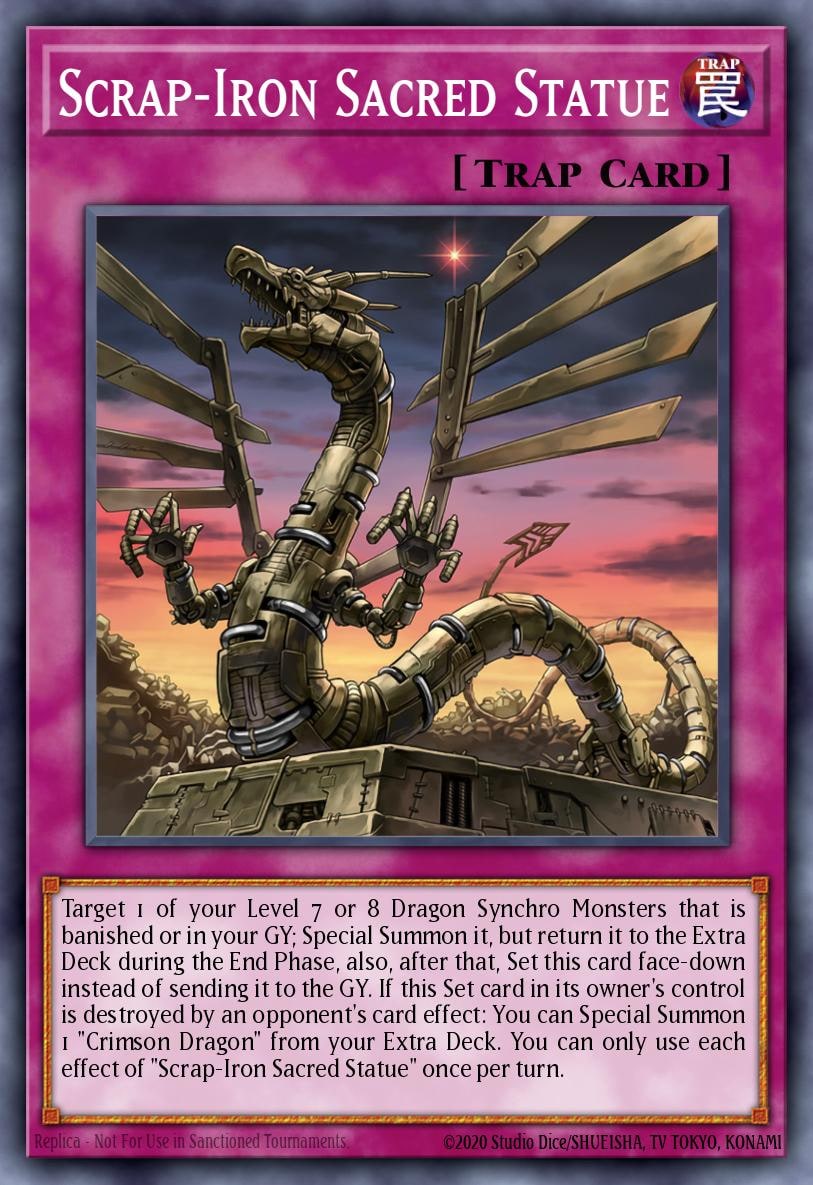 Scrap-Iron Sacred Statue, 25th Anniversary Tin: Dueling Mirrors MP24-EN379