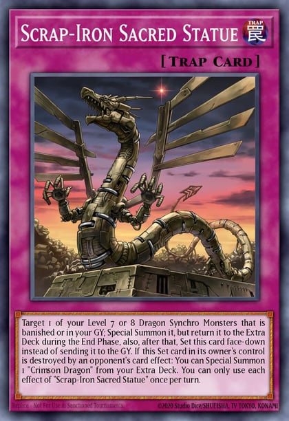 Scrap-Iron Sacred Statue, 25th Anniversary Tin: Dueling Mirrors MP24-EN379