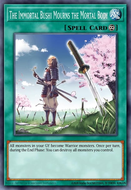 The Immortal Bushi Mourns the Mortal Body, 25th Anniversary Tin: Dueling Mirrors MP24-EN397