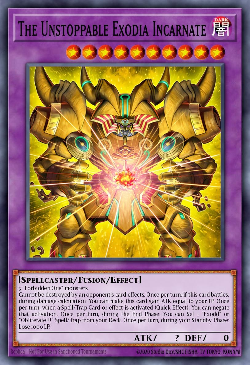 The Unstoppable Exodia Incarnate, 2025 Mega-Pack MP25-EN008