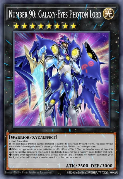 Number 90: Galaxy-Eyes Photon Lord, 2025 Mega-Pack MP25-EN033