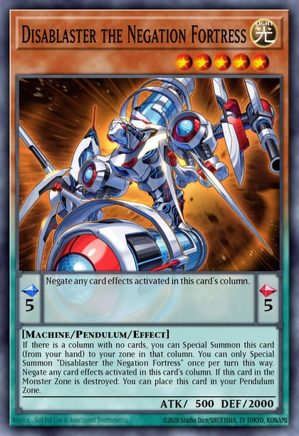 Disablaster the Negation Fortress, 2025 Mega-Pack MP25-EN084