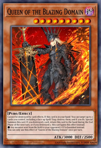 Queen of the Blazing Domain, 2025 Mega-Pack MP25-EN147