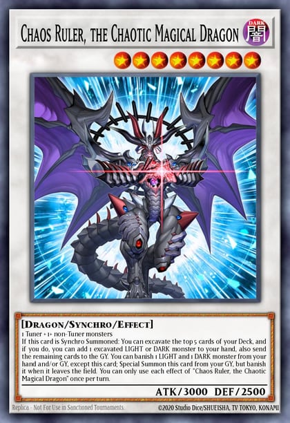 Chaos Ruler, the Chaotic Magical Dragon, 2025 Mega-Pack MP25-EN150