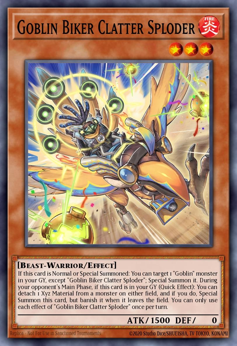 Goblin Biker Clatter Sploder, 2025 Mega-Pack MP25-EN153