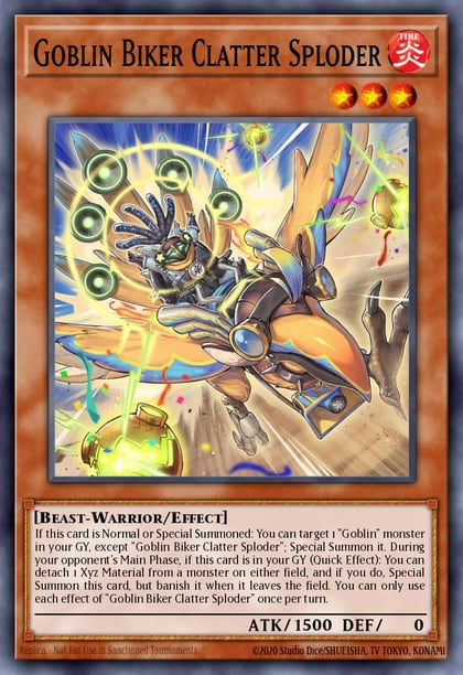 Goblin Biker Clatter Sploder, 2025 Mega-Pack MP25-EN153