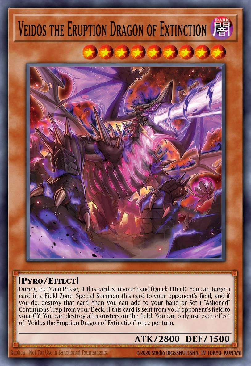 Veidos the Eruption Dragon of Extinction, 2025 Mega-Pack MP25-EN175