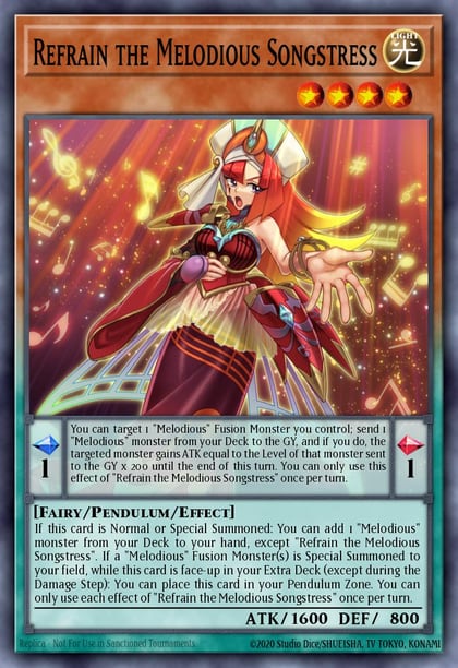 Refrain the Melodious Songstress, 2025 Mega-Pack MP25-EN180