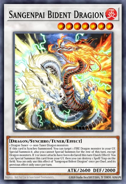 Sangenpai Bident Dragion, 2025 Mega-Pack MP25-EN190