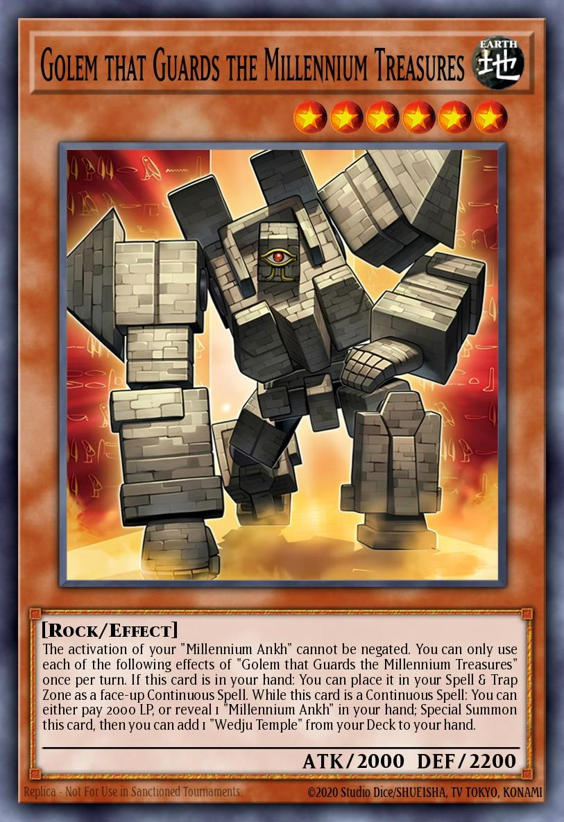 Golem that Guards the Millennium Treasures, 2025 Mega-Pack MP25-EN208