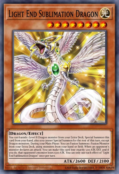 Light End Sublimation Dragon, 2025 Mega-Pack MP25-EN211