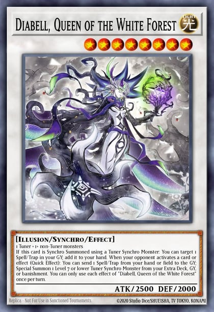 Diabell, Queen of the White Forest, 2025 Mega-Pack MP25-EN221