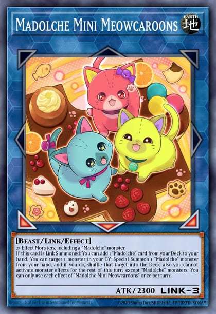 Madolche Mini Meowcaroons, 2025 Mega-Pack MP25-EN224