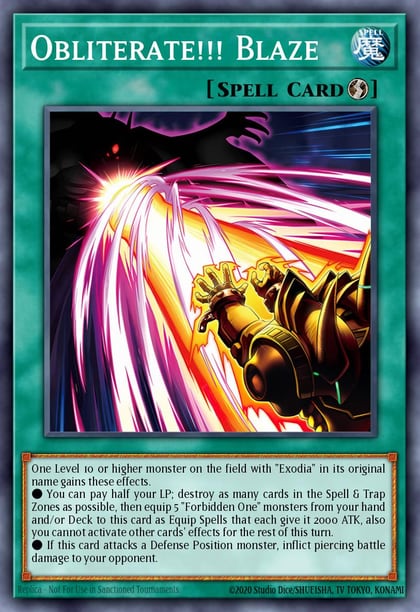 Obliterate!!! Blaze, 2025 Mega-Pack MP25-EN225
