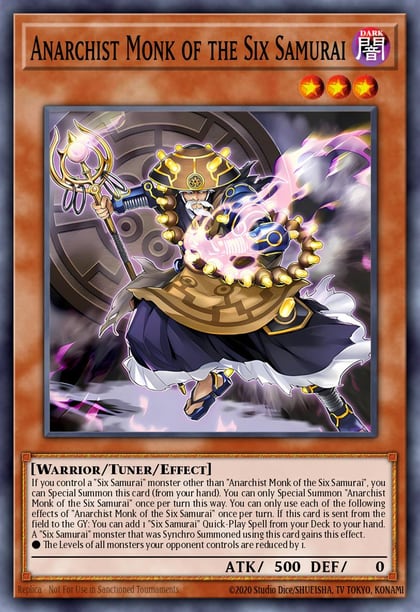 Anarchist Monk of the Six Samurai, 2025 Mega-Pack MP25-EN245