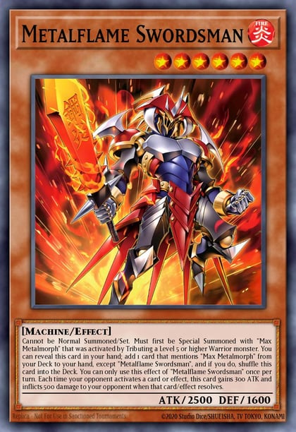 Metalflame Swordsman, 2025 Mega-Pack MP25-EN265