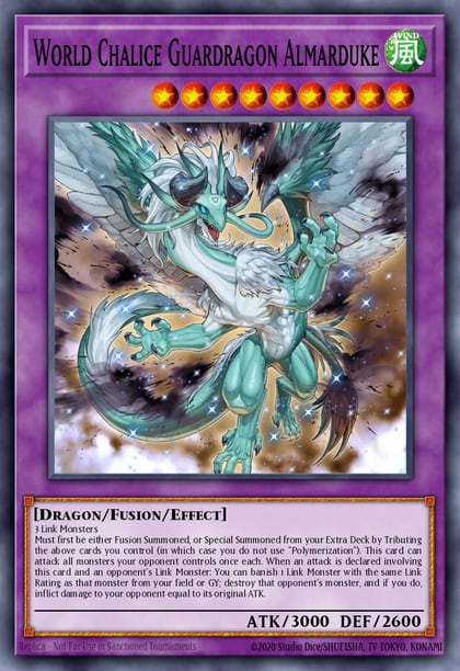 World Chalice Guardragon Almarduke, 2025 Mega-Pack MP25-EN285