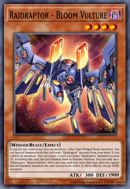 Raidraptor - Bloom Vulture, 2025 Mega-Pack MP25-EN303