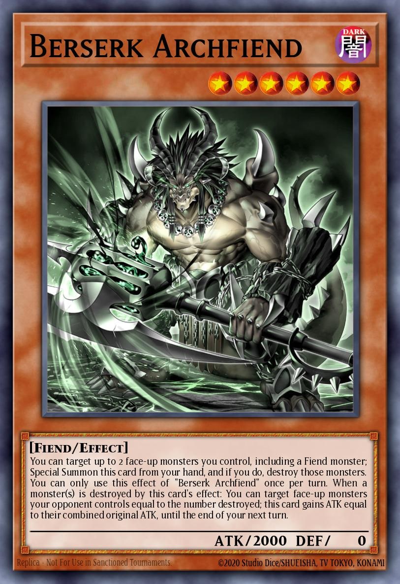 Berserk Archfiend, 2025 Mega-Pack MP25-EN309