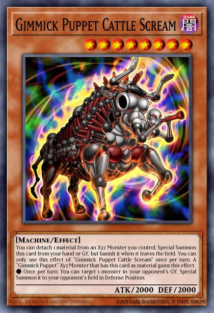 Gimmick Puppet Cattle Scream, 2025 Mega-Pack MP25-EN381