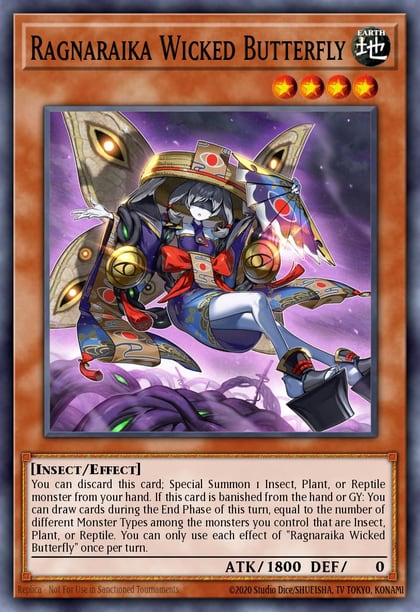 Ragnaraika Wicked Butterfly, 2025 Mega-Pack MP25-EN382