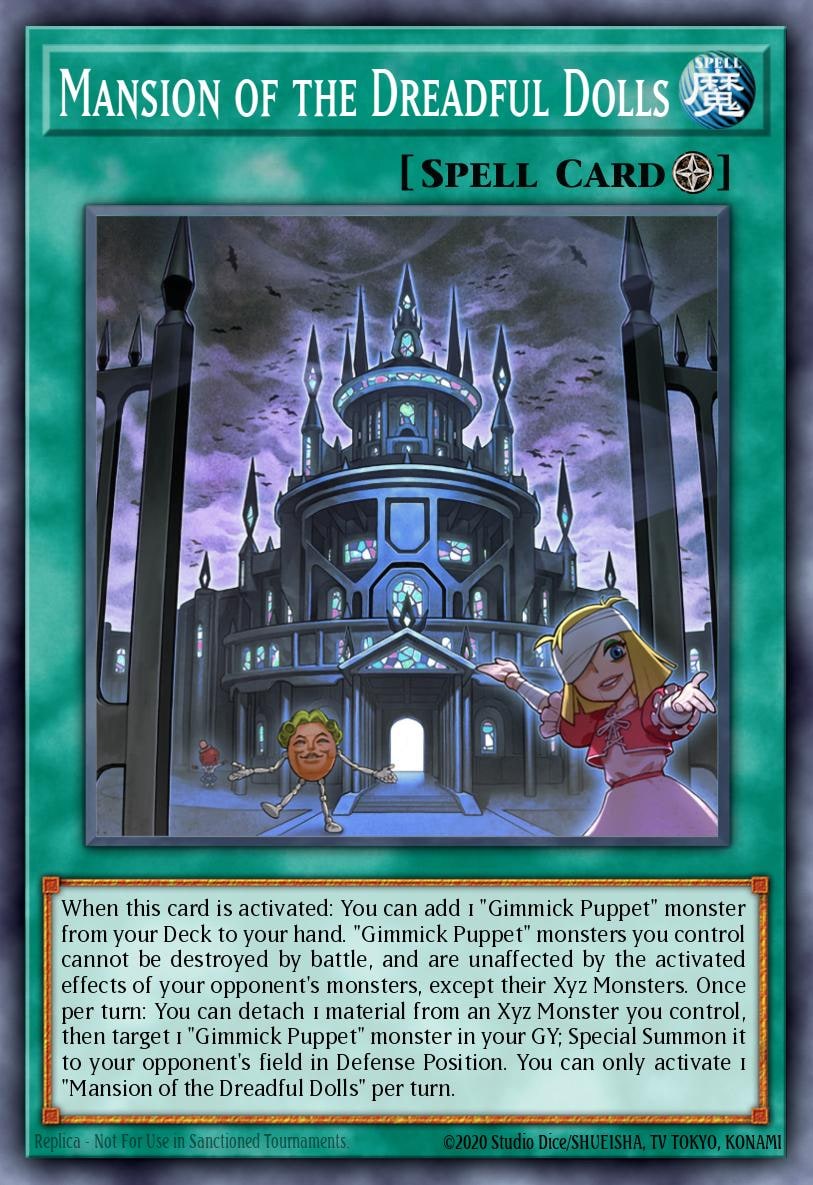 Mansion of the Dreadful Dolls, 2025 Mega-Pack MP25-EN390