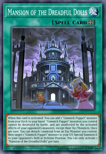 Mansion of the Dreadful Dolls, 2025 Mega-Pack MP25-EN390