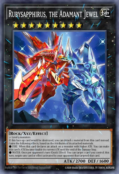 Rubysapphirus, the Adamant Jewel, 2025 Mega-Pack MP25-EN414