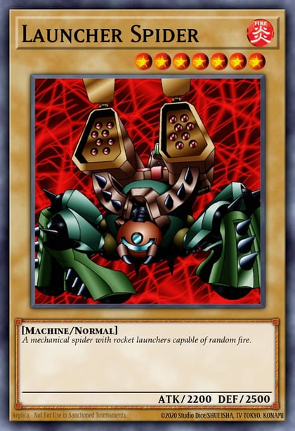 Launcher Spider, Metal Raiders (Worldwide English) MRD-EN095