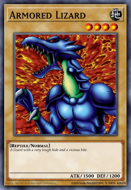 Armored Lizard, Metal Raiders (25th Anniversary Edition) MRD-EN005