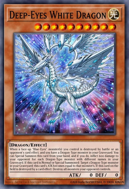 Deep-Eyes White Dragon, The Dark Side of Dimensions Movie Pack MVP1-EN005