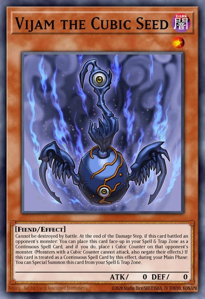 Vijam the Cubic Seed, The Dark Side of Dimensions Movie Pack MVP1-EN032